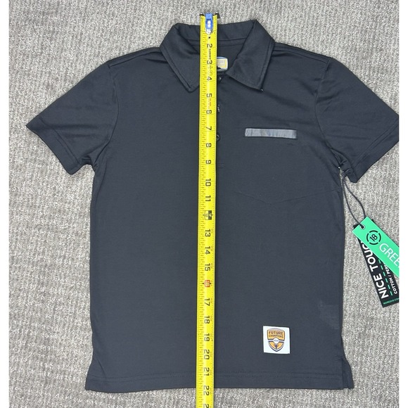 18 Greens Hidden pocket polo tee size youth XS - Picture 3 of 5